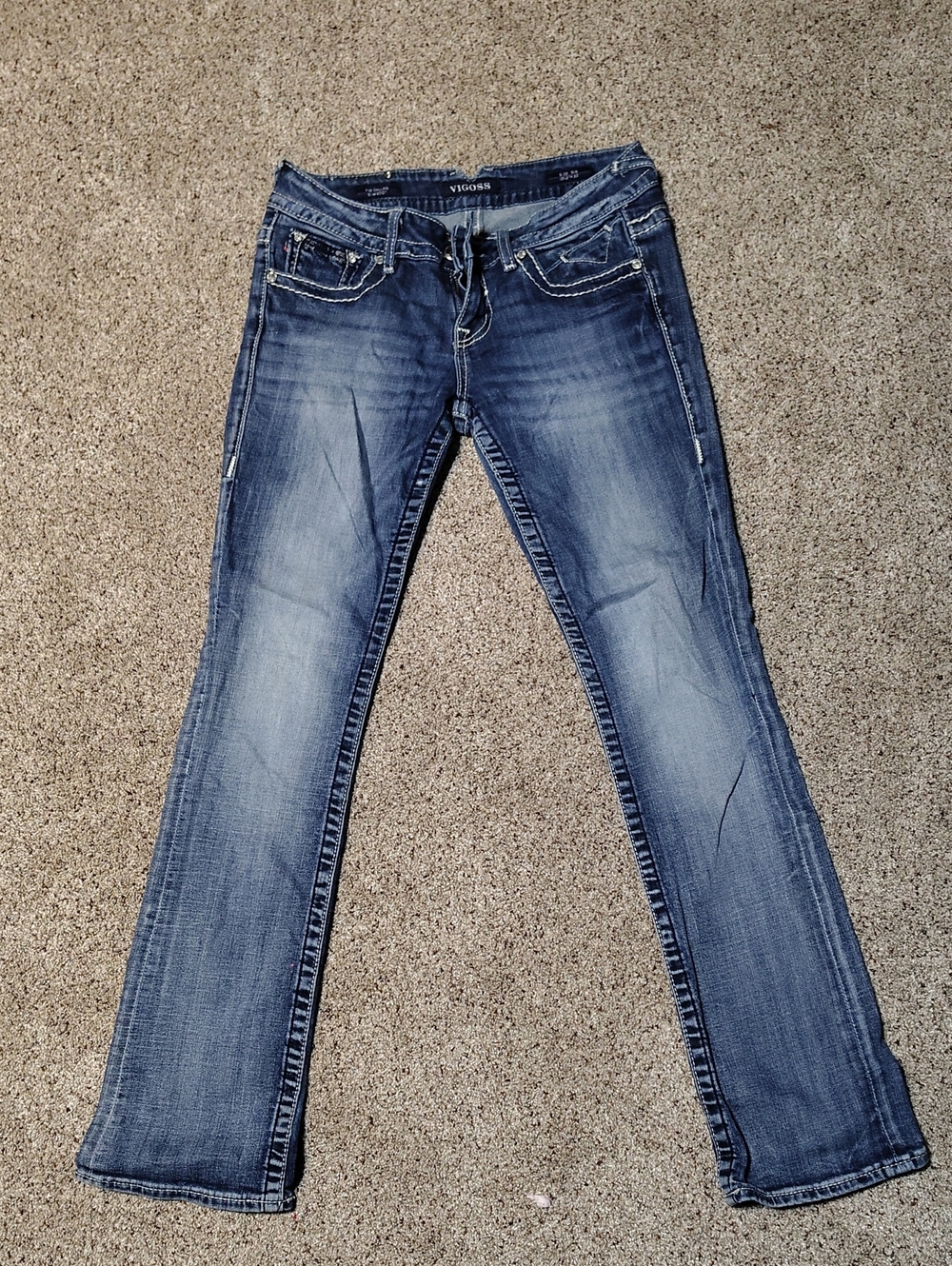 Vigoss Women's Medium Wash Bootcut Jeans